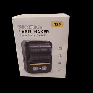 Portable Label Maker with Bluetooth